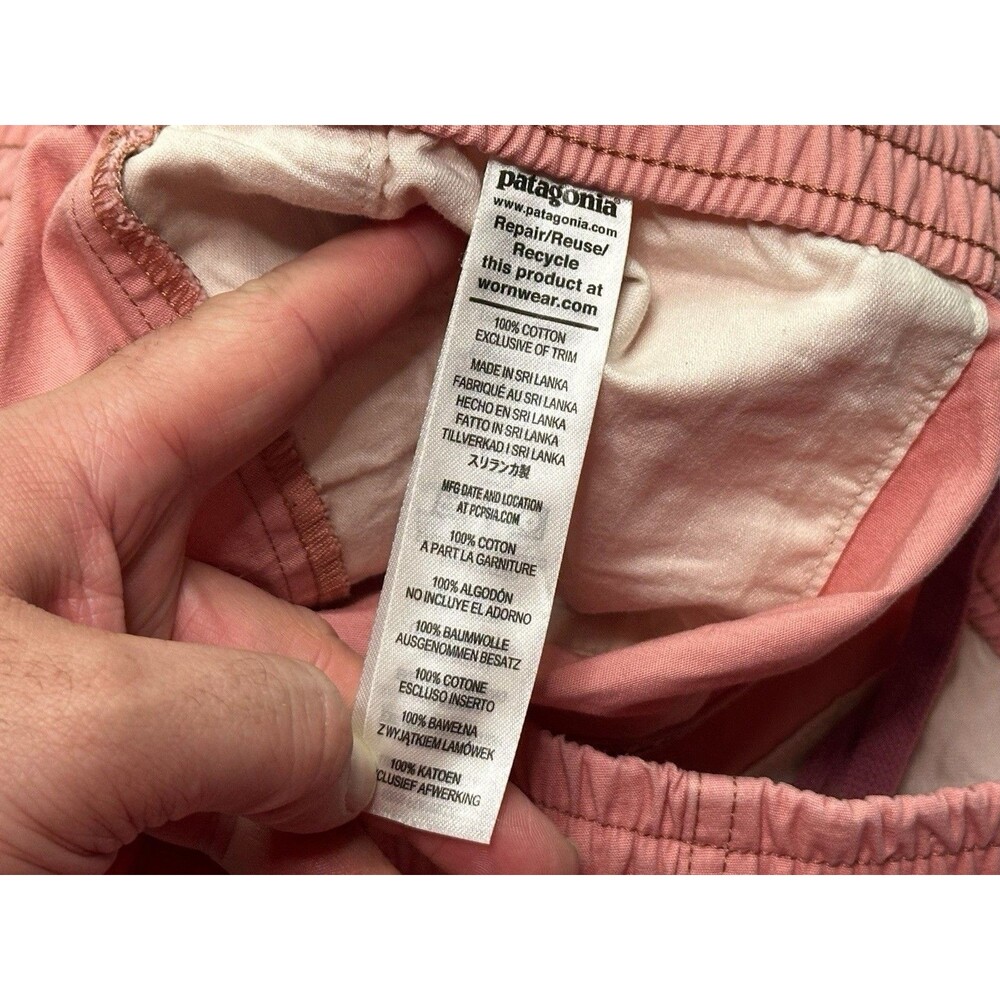 Men's Patagonia Fun Hoggers Shorts 6" Size Large Sunfade Pink #57145 - Picture 5 of 10
